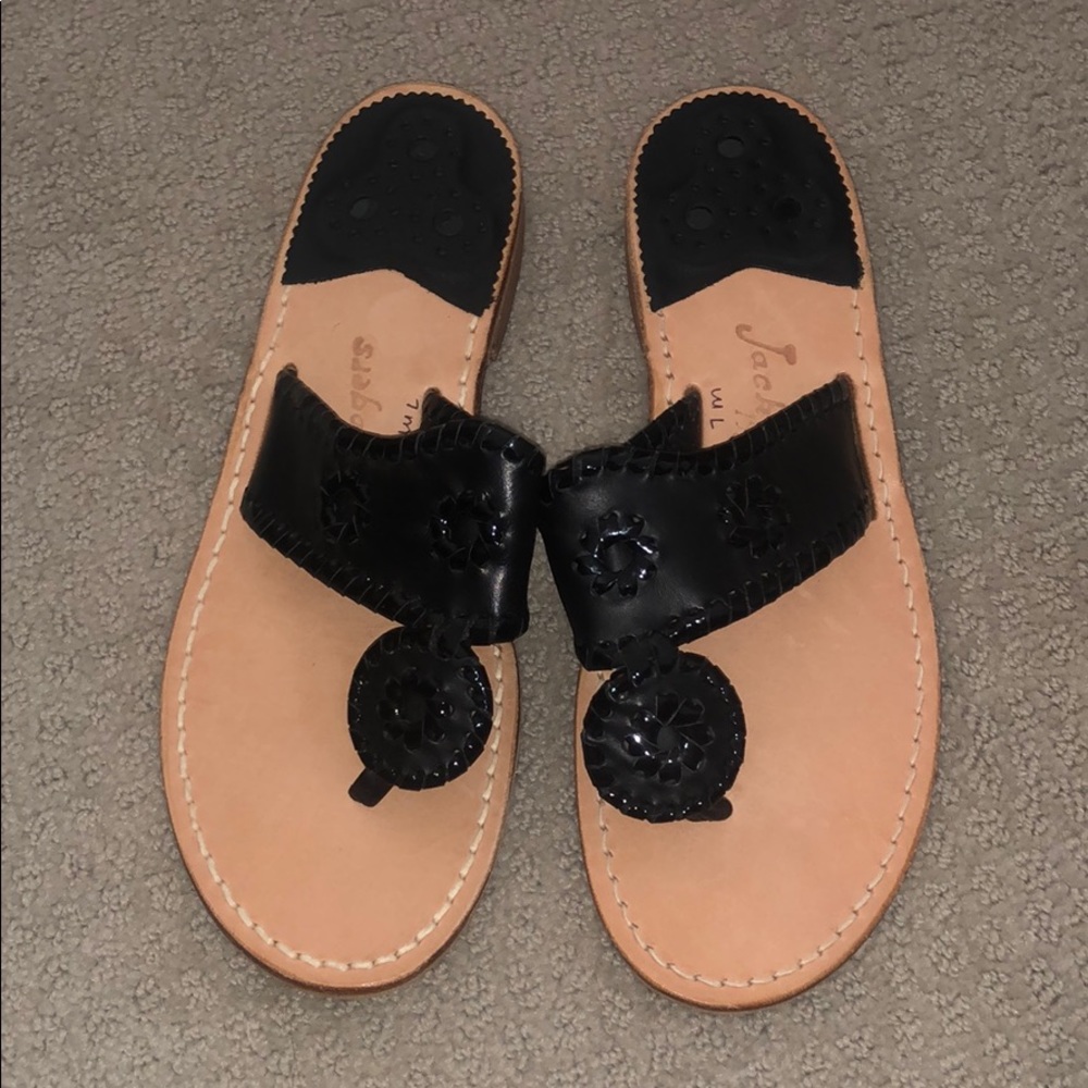 Black jack rogers sandals